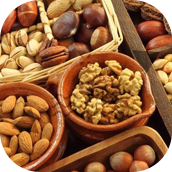 Орехи, семечки и сухофрукты